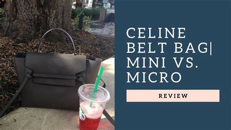 celine mini belt bag vs trapeze|celine belt bag reviews.